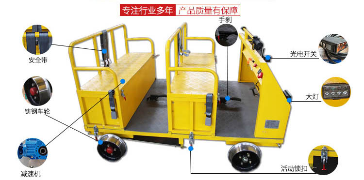 轨道巡检车结构